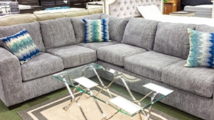 Essie Discount Furniture - Grey Sectional Couch _ 300 x 150